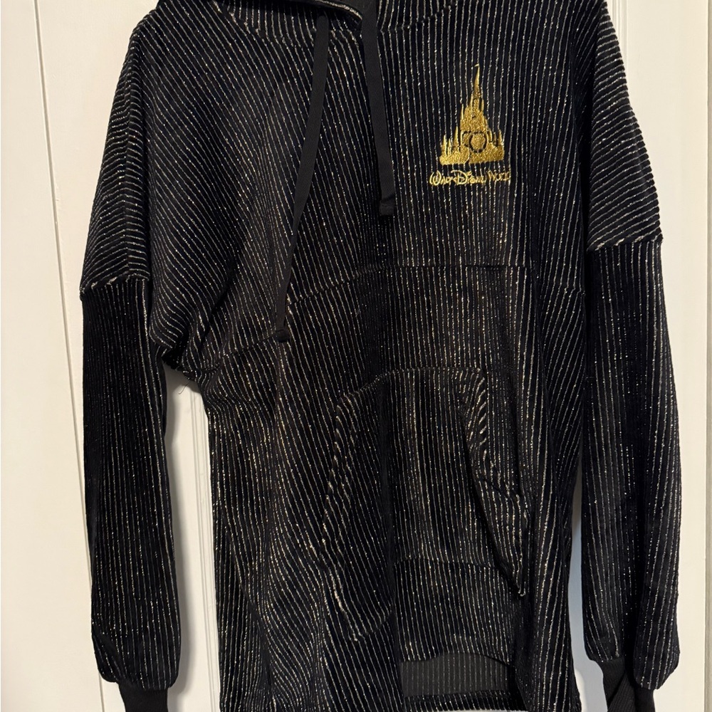 Walt Disney world spirit jersey Black and Gold unisex Sweater